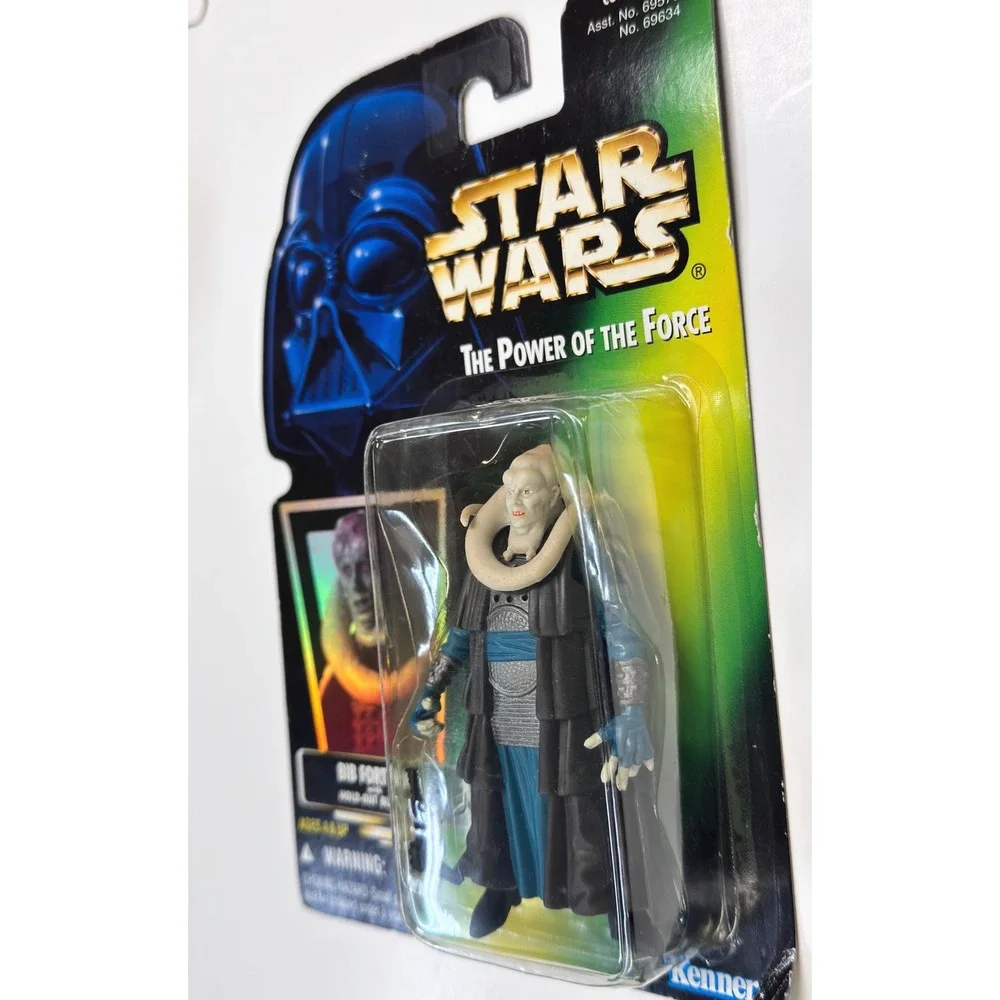 Star Wars  Power of the Force Han Solo iEndor Gear & Bib Fortuna Action Figures